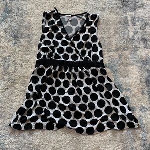 Motherhood Maternity polka dot tank
